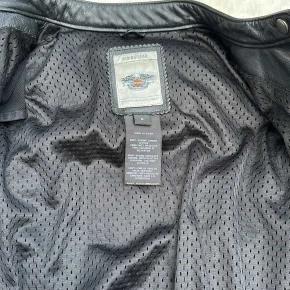 Leather Harley Davidson jacket small - Picture 3 of 5
